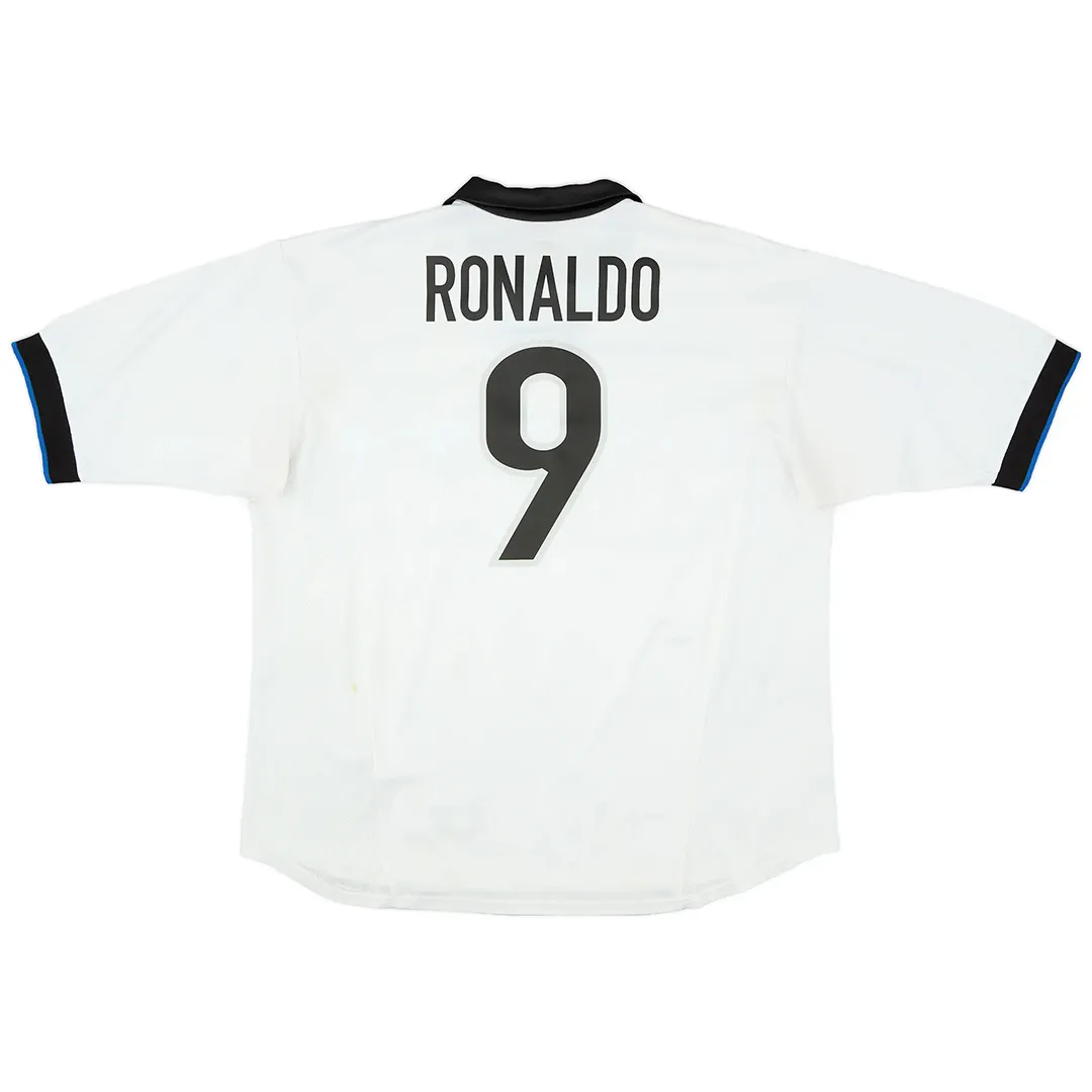 RONALDO #9 Retro Inter Milan Away Jersey 1998/99
